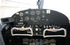 Cessna 180 instrument panel
