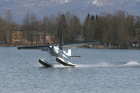 Cessna float airplane