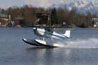 Cessna 180 on floats