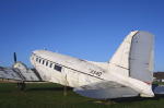 DC-3 N34D, N34DF at Beach City Airport, OH, 2D7