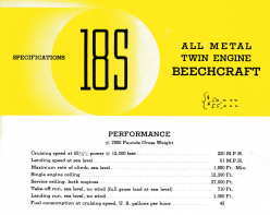 Beechcraft 18S, S18S information