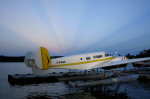 Aircraft photo photograph Northern Lights