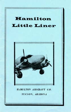 Hamilton Aircraft, Tucson, Twin Beech Little Liner